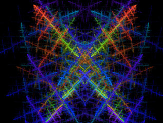 Imaginatory fractal abstract background Image