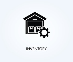  Inventory Vector, Icon Or Logo Sign Symbol Illustration 