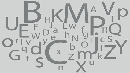 Graffiti alphabet, Graffiti letter black for poster, print files, tshirt design, logos