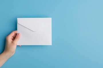 Male hand holding letter icon,email icons .Contact us by newsletter email and protect your personal information from spam mail.