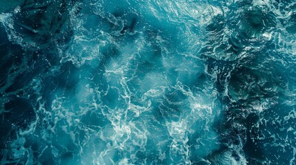 Obraz premium Surface clear water overlay top view background illustration generated by ai