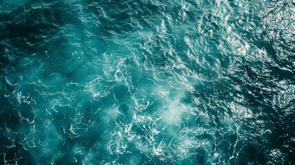 Fototapeta premium Surface clear water overlay top view background illustration generated by ai