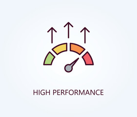  High Performance Vector, Icon Or Logo Sign Symbol Illustration 