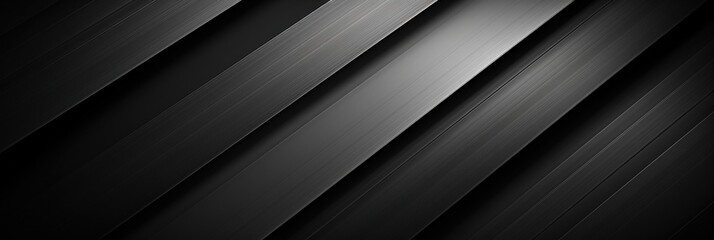 Obraz premium Abstract Diagonal Black and White Lines