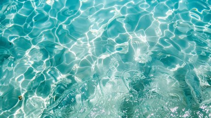 Obraz premium Surface clear water overlay top view background illustration generated by ai