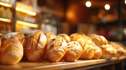 freshly baked bread