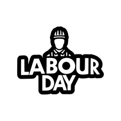 labour day may day tshirt fashion sticker vector illustration template design