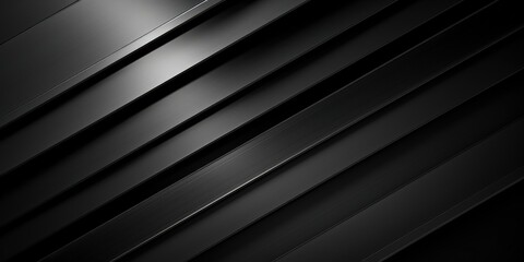 Obraz premium Abstract Black and Grey Diagonal Stripes Background