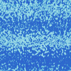 Gradient space dyed stripe with linen effect seamless texture. Masculine blue white variegated striped print background. 