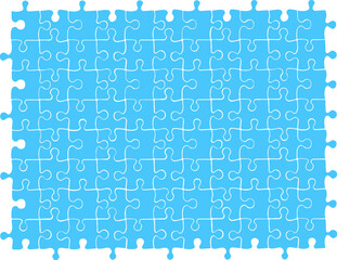 blue puzzle background