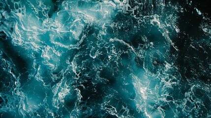 Obraz premium Surface clear water overlay top view background illustration generated by ai