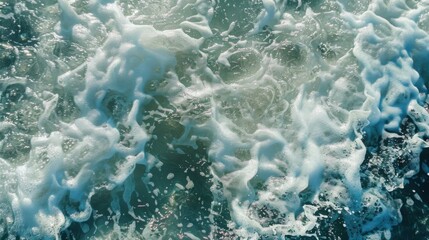 Surface clear water overlay top view background illustration generated by ai