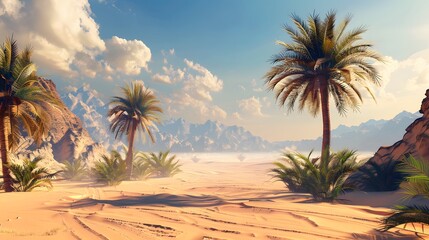 Escape to the desert with our exotic desert wallpapers., clean background, Photo stock style, clean background, no copyrighted logo, no letters