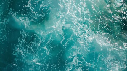 Fototapeta premium Surface clear water overlay top view background illustration generated by ai