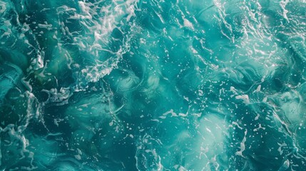 Obraz premium Surface clear water overlay top view background illustration generated by ai