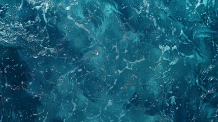 Fototapeta premium Surface clear water overlay top view background illustration generated by ai