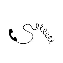 Telephone with cord 