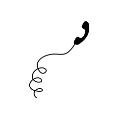 Telephone with cord 