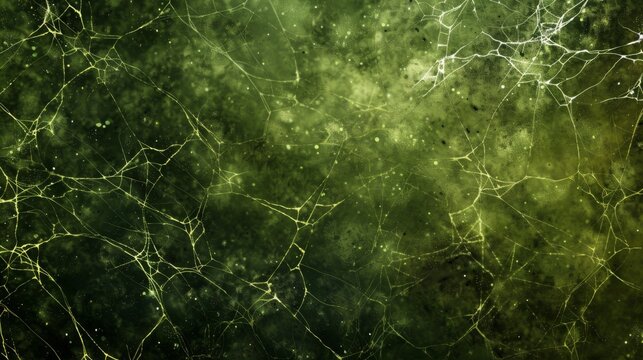 Spider neet web background illustration generated by ai