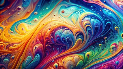 Psychedelic colorful soap film abstract background, psychedelic, colorful, soap film, abstract, background, vibrant