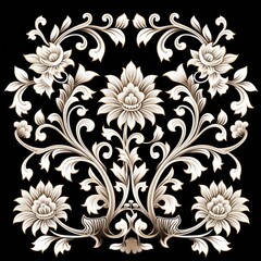 Thai Traditional Art - Ornate patterns and motifs Thailand