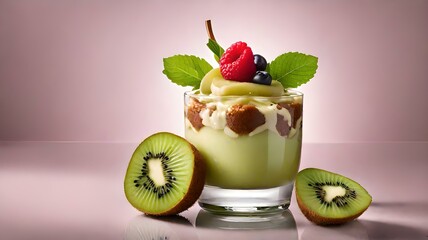 kiwi cake, kiwi pudding