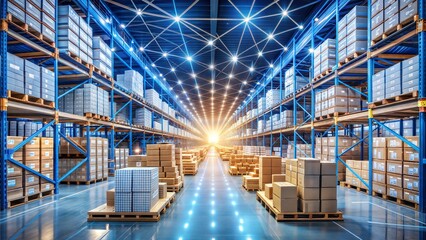 Logistics warehouse supply chain management AI