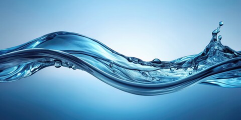 Abstract and fluid design resembling rippling water, waves, pattern, abstract, flow, liquid, aesthetic, background, smooth