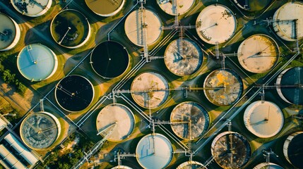 A panoramic outlook of underground gas reserves, a systematic system of containers an invisible power backing our everyday existence. Flexible resource: Gas for culinary purposes and beyond.