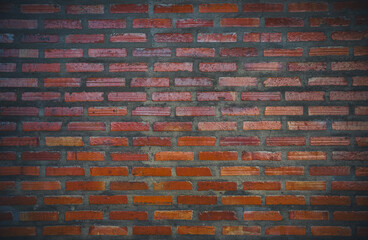 Red Brick Wall Texture can be use as background