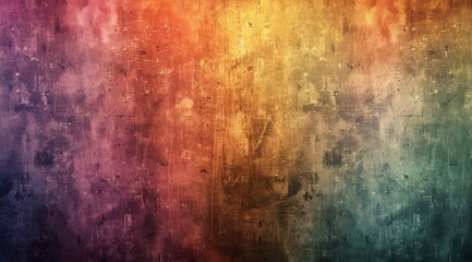 Fototapeta premium A Colorful Abstract Texture on a Weathered Brick Wall