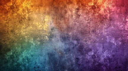 Obraz premium A Colorful Abstract Texture on a Weathered Brick Wall