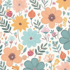 seamless floral pattern