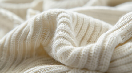 Handmade White Cashmere Knitwear