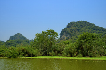 Beautiful Scenery at Thung Nham Bird Park, Vietnam