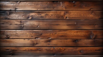 Vintage Wooden Planks: Dark Brown Aged Wood Texture