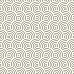 Seamless wave instant noodles pattern. Abstract geometric vector background for backdrop, wallpaper, fabric, interior design, craft and others, vector illustration, Asian culture, common geometric