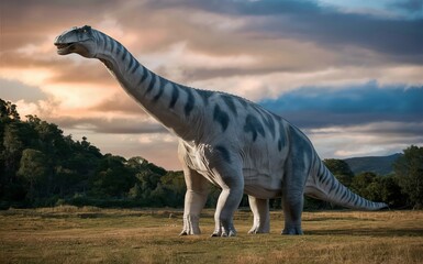 3D rendering of -Argentinosaurus. Got the biggest dinosaur in the world