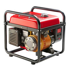 portable generator clean on transparent background