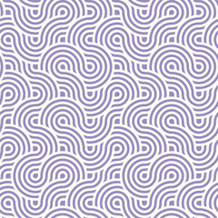 Seamless wave instant noodles pattern. Abstract geometric vector background for backdrop, wallpaper, fabric, interior design, craft and others, vector illustration, Asian culture, common geometric