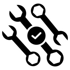 Wrench Check Icon