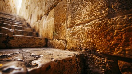 Holy Place. Wailing Wall: Symbol of Prayer and Devotion in Judaism