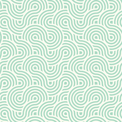 Seamless wave instant noodles pattern. Abstract geometric vector background for backdrop, wallpaper, fabric, interior design, craft and others, vector illustration, Asian culture, common geometric