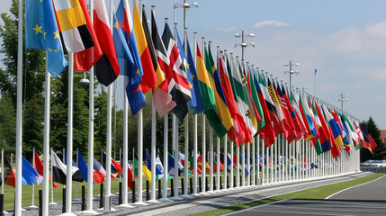 NATO promoting stability and peace worldwide.