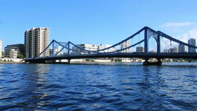 隅田川にかかる清洲橋