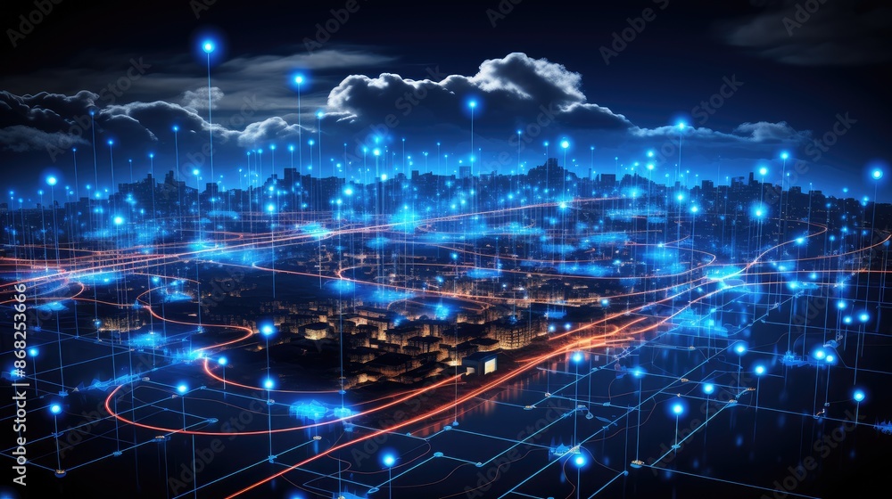 Poster cloud computing transfer big data on internet