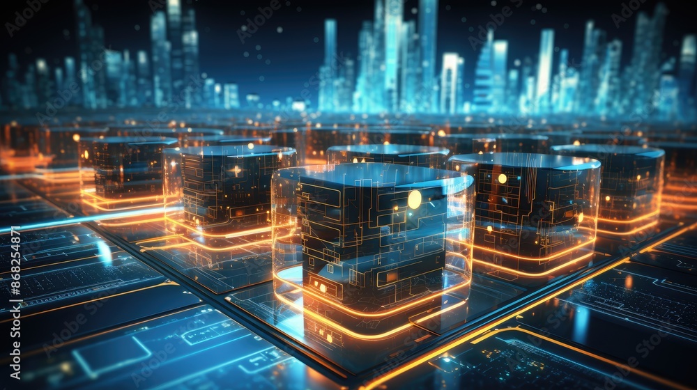 Aufkleber cloud computing transfer big data on internet