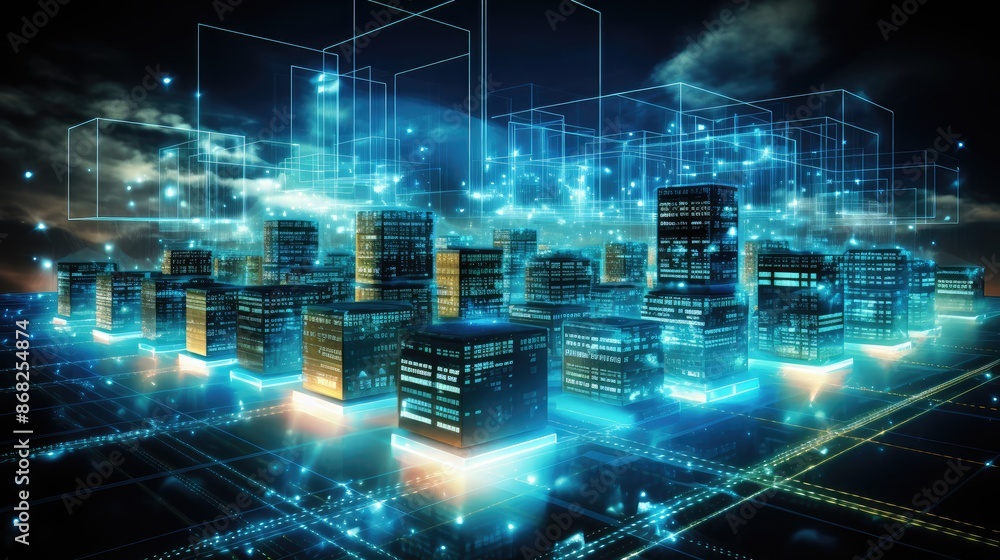 Poster cloud computing transfer big data on internet