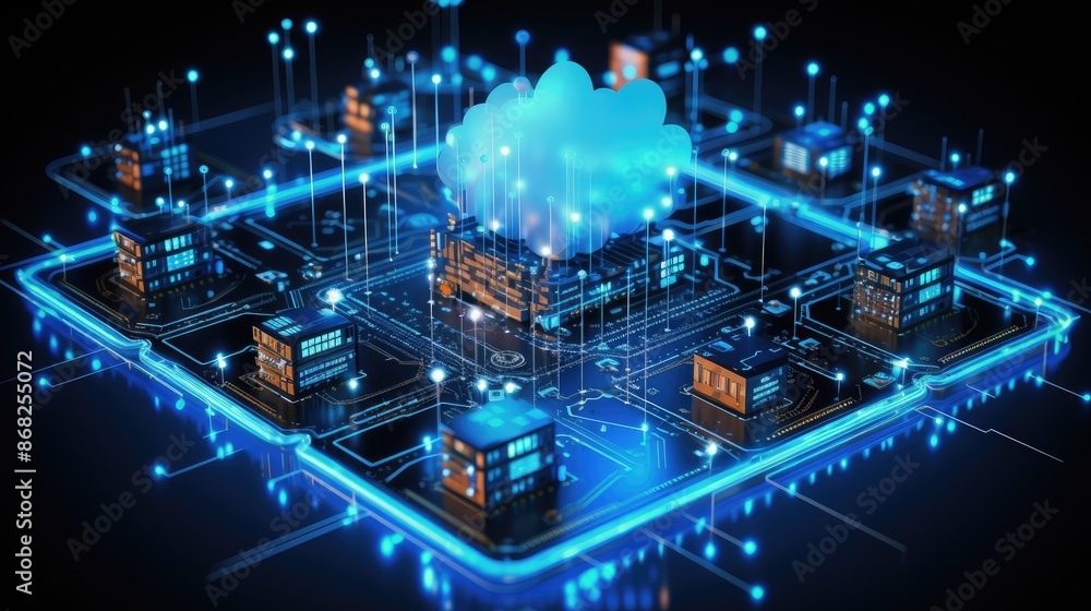 Poster cloud computing transfer big data on internet