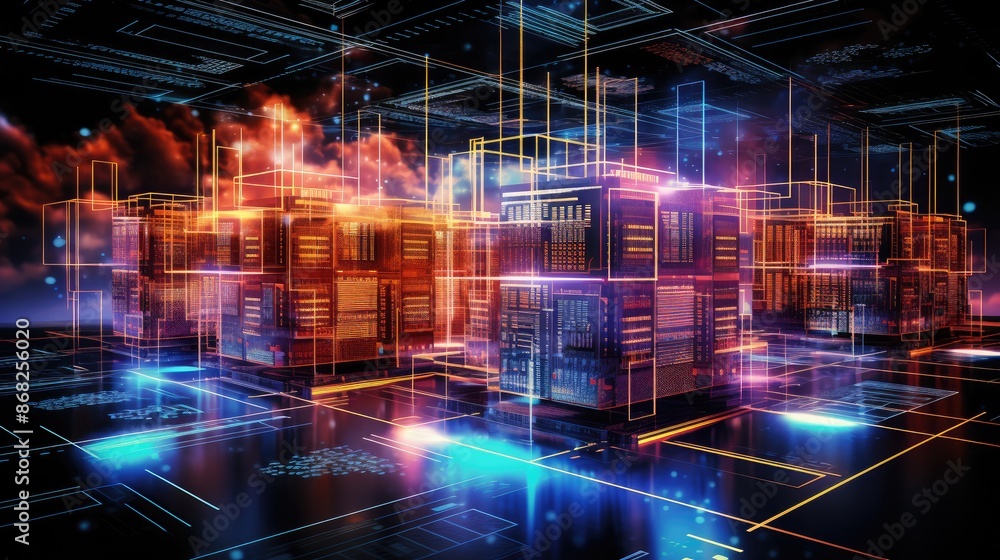 Poster cloud computing transfer big data on internet